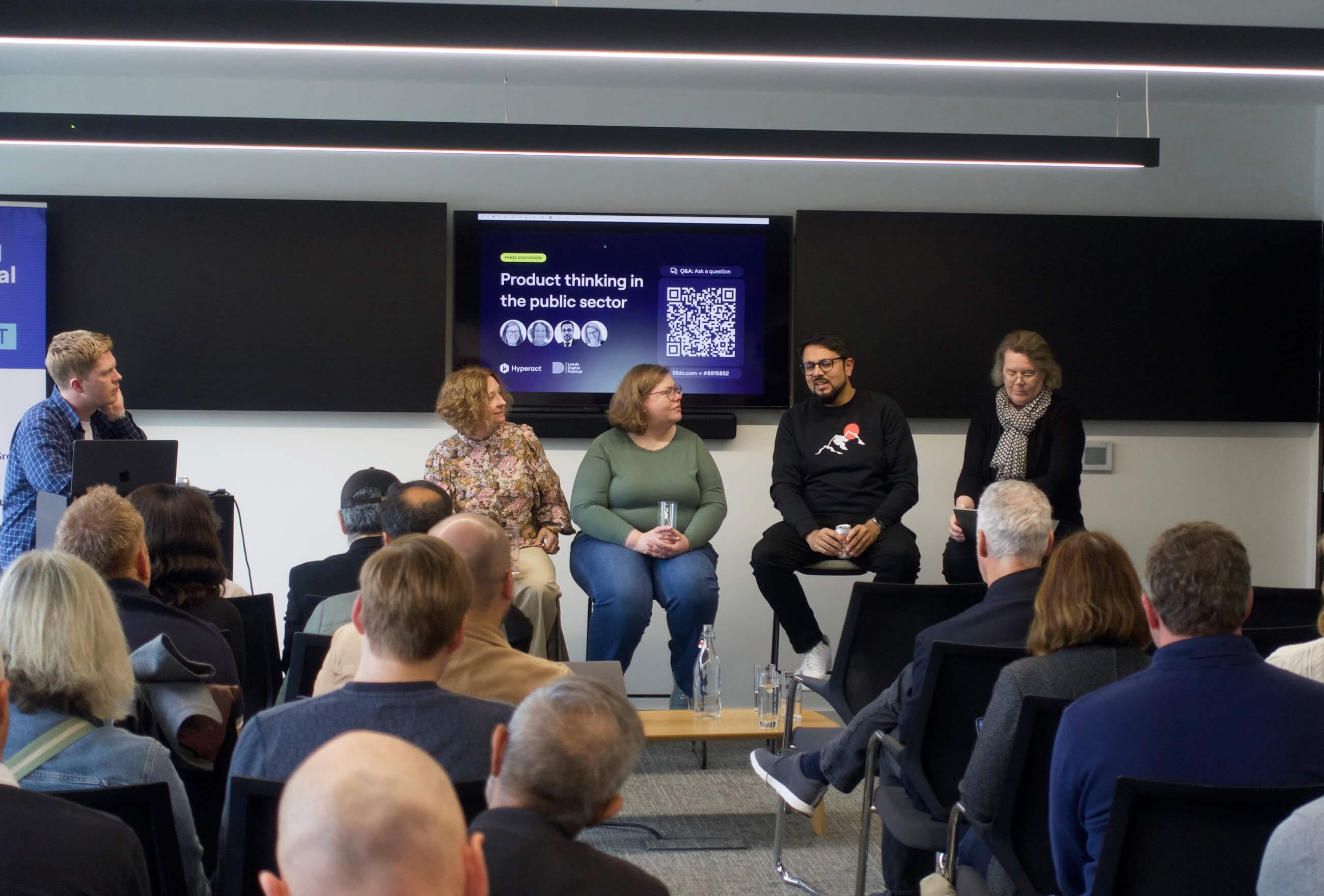 Leeds Digital Festival: Product thinking in the public sector